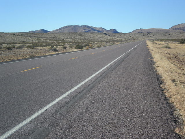 US 60 looking west, west of Socorro, NM