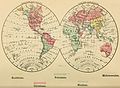 Religions map, 1883