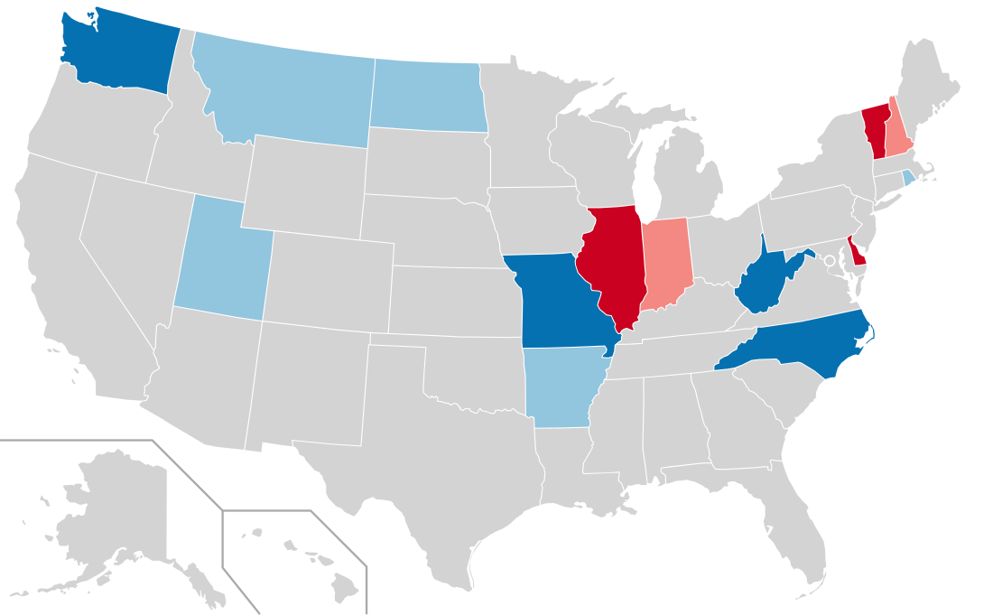 1976 United States gubernatorial elections