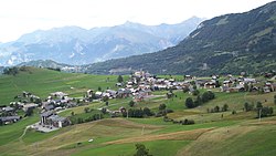 Skyline of Albiez-Montrond