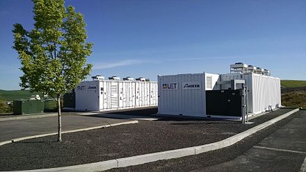 Battery storage facility