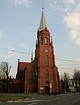 Polski: Parafia św. Jadwigi Śląskiej w Katowicach-Szopienicach. English: St. Hedwig's Church in Szopienice. Deutsch: Pfarrkirche St. Hedwig zu Schoppinitz (Szopienice).