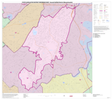 Map of Massachusetts Senate's 2nd Suffolk district, 2013. Based on the 2010 United States census. 2013 map 2nd Suffolk district Massachusetts Senate DC10SLDU25002 001.png