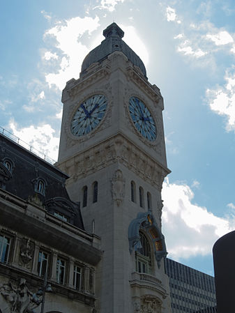 Gare de Lyon (tour de l'horloge).