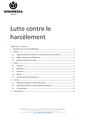 Lutte contre le harcèlement (2019)