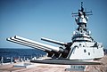 Działa okrętowe Mark 7 na pancerniku USS "Iowa" (BB-61)