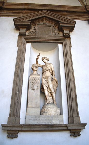 File:5562 - Palazzo di Brera, Milano - Francesco Somaini - Monumento a Giovanni Migliara (1846) - Foto Giovanni Dall'Orto, 1-Oct-2011.jpg