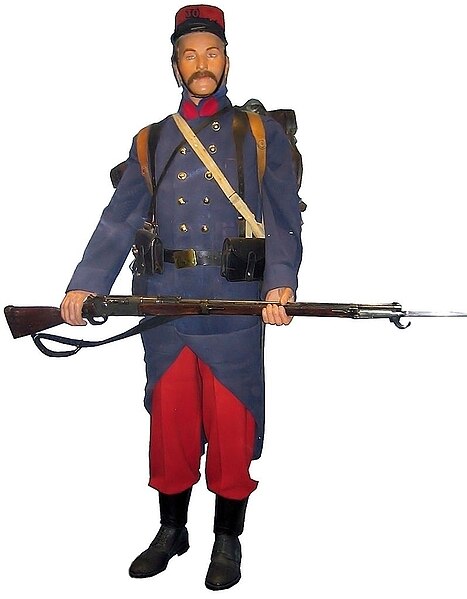 Файл:798px-French soldier early uniform WWI(1).JPG