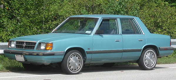 The Dodge Aries, a Chrysler K-Car