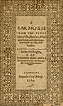 A Harmonie upon the three evangelists, Matthew, Mark and Luke, with the commentarie of M. Iohn Calvine - faithfullie translated out of Latine into English (1610) (14759082186).jpg