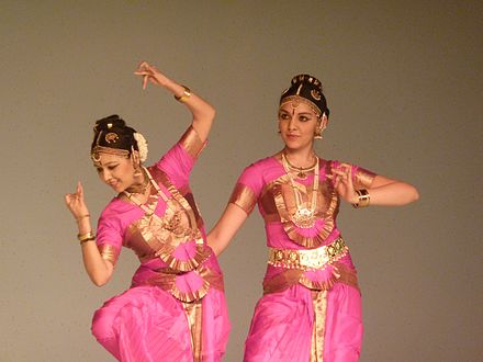 Two Kuchipudi dancers from Andhra Pradesh, 2011