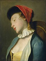 "A Sleeping Girl" (1760/1762)