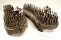 A pair of fakir's sandals with iron spikes. Wellcome L0036111.jpg