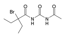 Acebromalning seletal formulasi