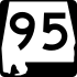 Маркер State Route 95 