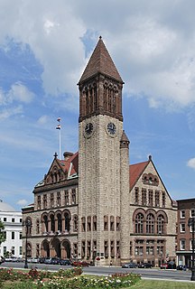 <span class="mw-page-title-main">Albany City Hall</span> Municipal government building in capital city of U.S. state of New York