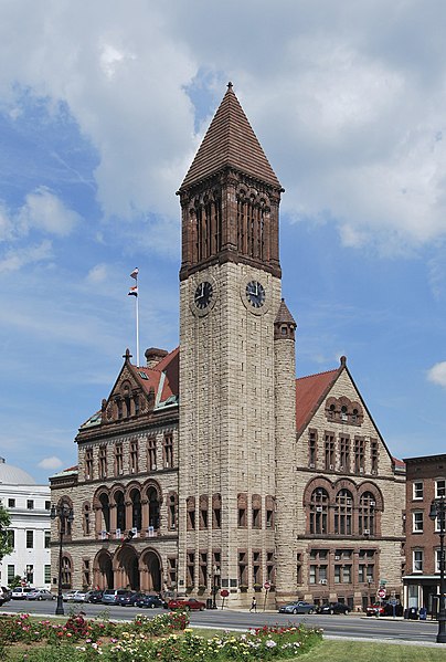 Albany City Hall, the seat of local government in New York's capital city