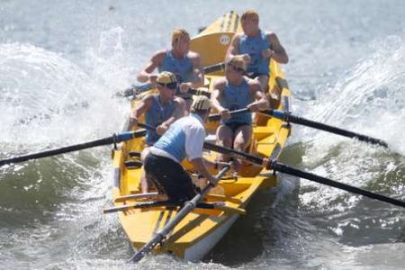 Alexandra Headland Colts Manipulate Shore Break in a surf carnival. Alexandra Headland Colts.jpg