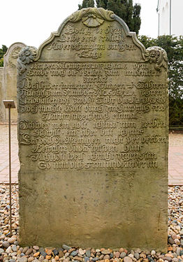 Gravestones in Amrum‎