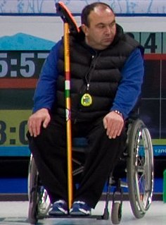 Andrea Tabanelli Italian wheelchair curler