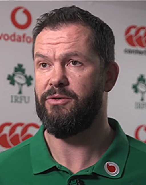 Andy Farrell, Jan 2020 (cropped)2