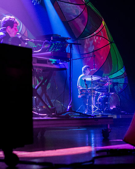 Animal Collective performing in October 2013