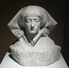 Jean Boucher, Buste d'Anne de Bretagne, 1915.