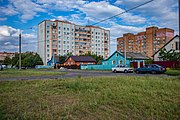 English: Arcioma street. Minsk, Belarus Беларуская: Вуліца Арцёма. Мінск, Беларусь Русский: Улица Артёма. Минск, Беларусь