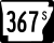 Highway 367S-Markierung