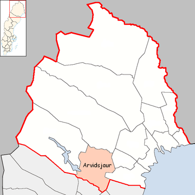 Arvidsjaur Municipality in Norrbotten County.png