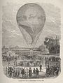 14 juillet 2013 Ascension de M. Poitevin au Champ-de-Mars, le 14 Juillet 1850