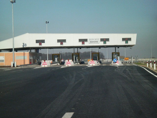 Đakovo exit toll plaza