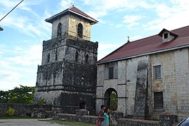 Bell tower Baclayon Church, Bohol (9274450081).jpg