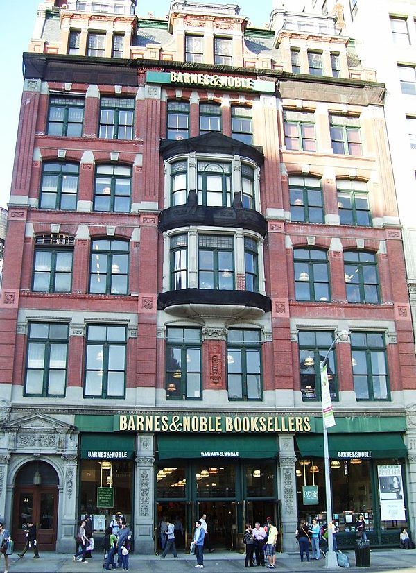 Barnes & Noble's current flagship store at Union Square, Manhattan, New York City