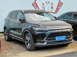 <span class="mw-page-title-main">Beijing X7</span> Chinese crossover SUV