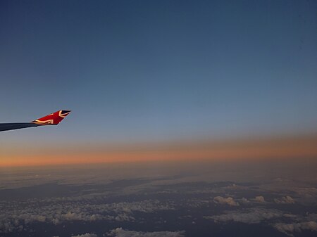 Fail:Belt of venus from plane.jpg