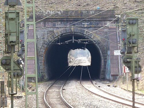 Nordportal des Berghau-Tunnel (Gäubahn)