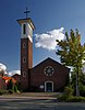 Außenansicht der Kirche St. Klemens Maria in Rünthe