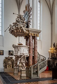 Kanzel, Marienkirche Berlin (Quelle: Wikimedia)