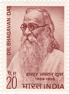 Bhagwan Das Indian Theosophist