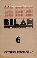 Miniatura para Bilan (revista)