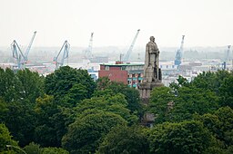 Bismarckmonumentet i Alter Elbpark