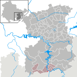 Розташування Бланкенштайн