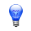 Blue Edison lamp.svg