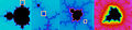 A zoom sequence of the Mandelbrot set