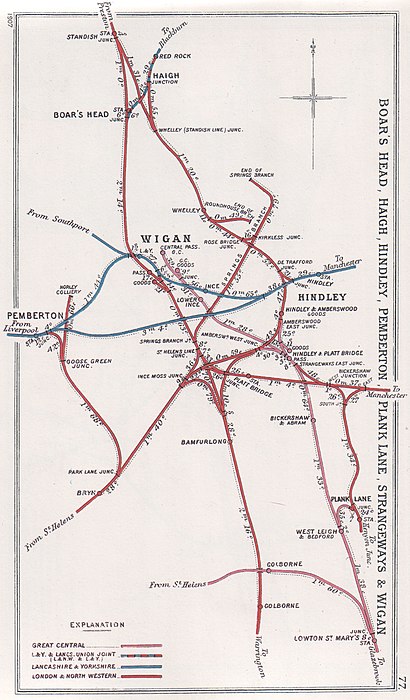 How to get to Wigan Darlington Street with public transport- About the place