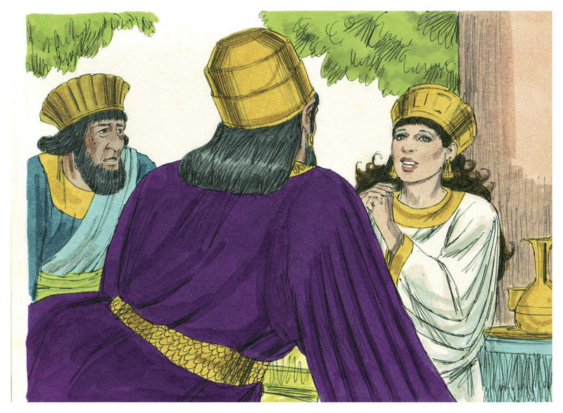 Datoteka:Book of Esther Chapter 7-2 (Bible Illustrations 