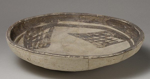 Bowl excavated in the Ubaid Cemetery at Eridu (Grave 134)