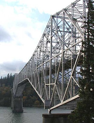 <span class="mw-page-title-main">Bridge of the Gods (modern structure)</span> Bridge in Oregon / Skamania County, Washington