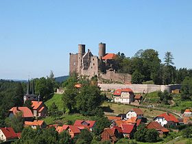 Illustrasjonsbilde av artikkelen Hanstein Castle